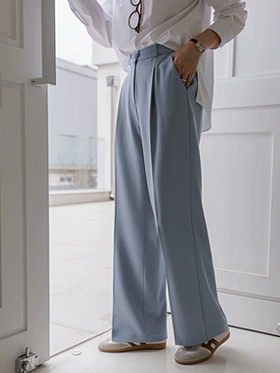 [MADE]ノンノピンタックワイドスラックス