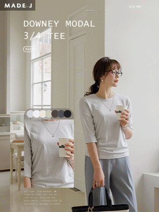 [MADE]ダウニーモーダル7部ティー