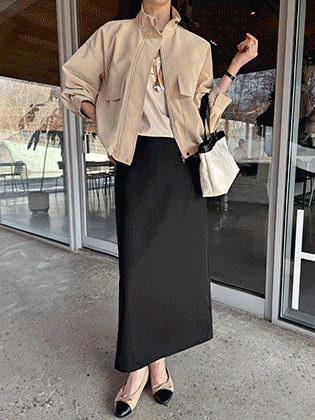 ベルセミAラインデニムスカート