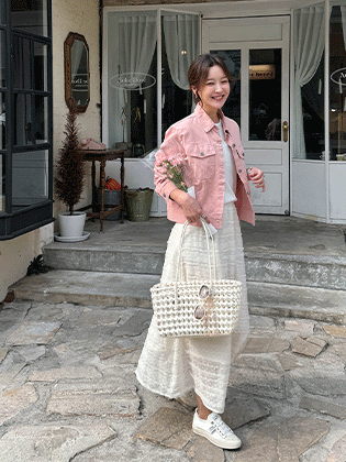 ソフィードットレーススカート