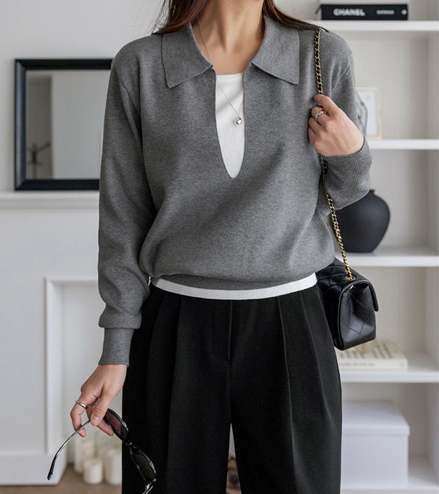 ベルレイヤードカラニット