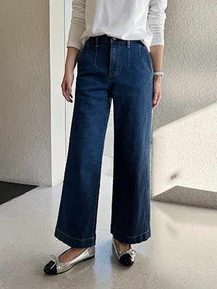 カバーダーツワイドデニム