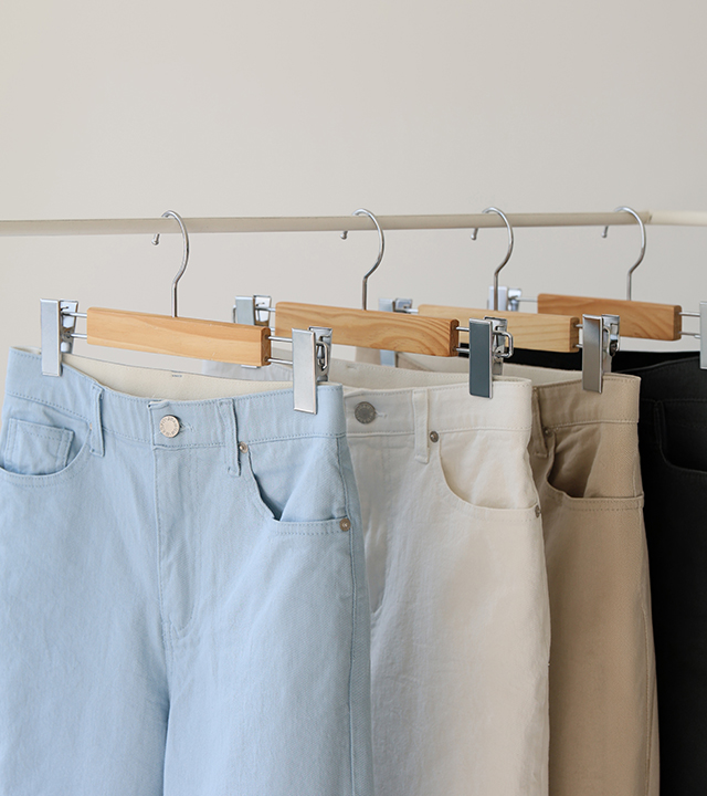 [MADE]リリーウォッシュコットンパンツ