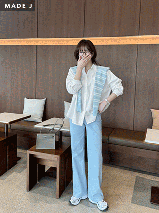 [MADE]リリーウォッシュコットンパンツ