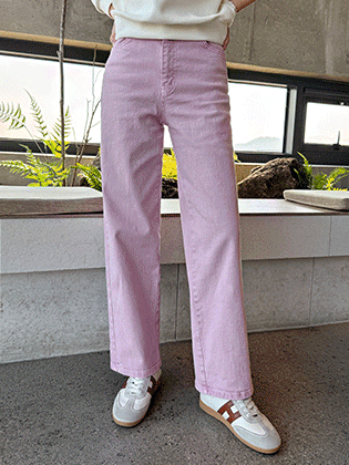 フローム ダイイング カーブド排気パンツ