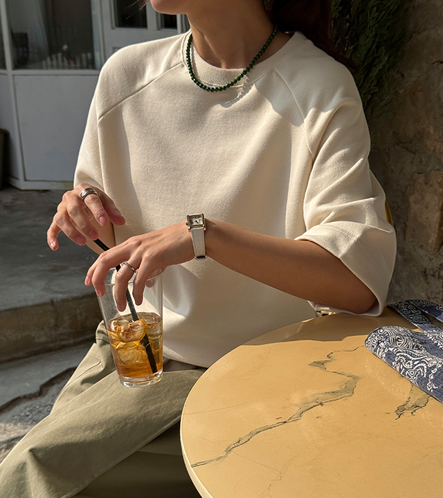 [MADE]タンタンフィットマンツーマン5部ティー