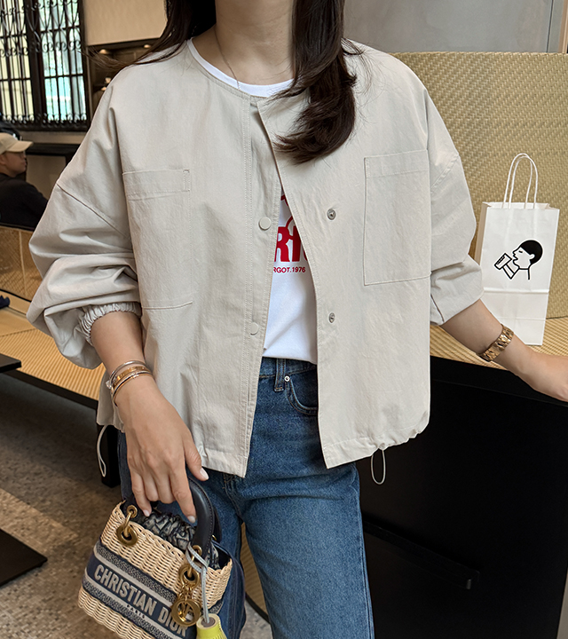 リーソンユニークラウンドジャケット