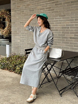 コージーレイヤードスカートセット