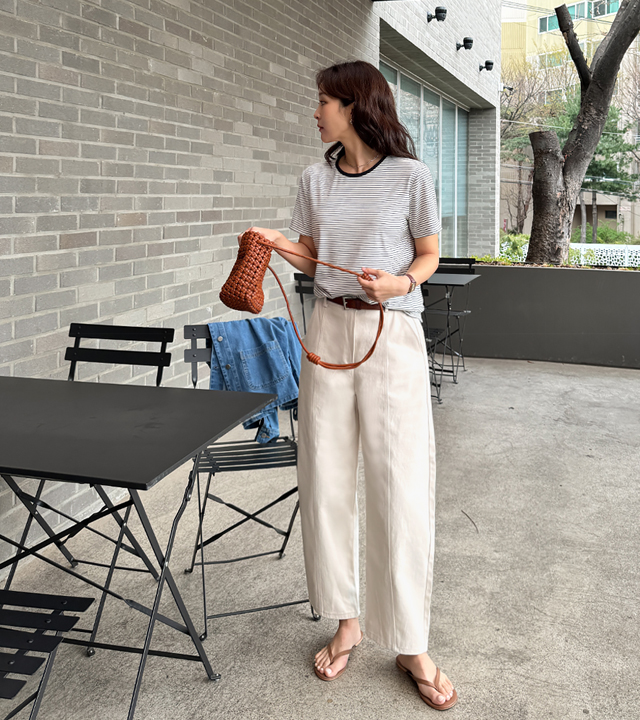 シュアカーブ切開排気フィットパンツ