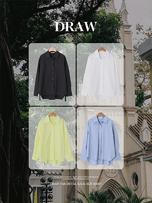 ドロービージョーバックスリットシャツ