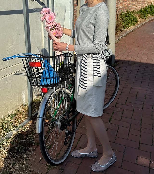 パート6ノンフェードバミューダデニムパンツ