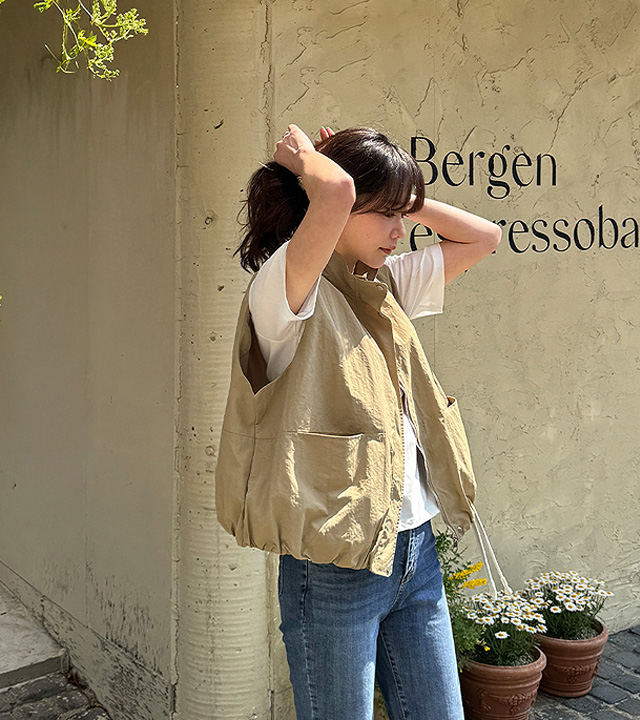 アバンピットバンハイネックベスト