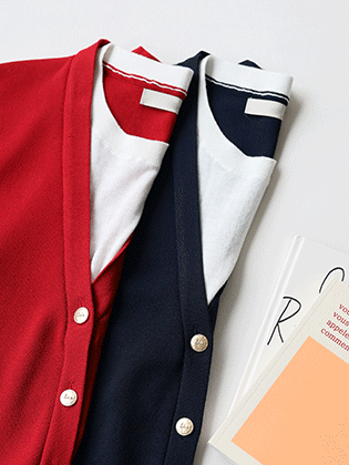 リエンベストレイヤードニット