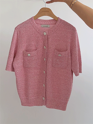 フェイブラックスニットカーディガン