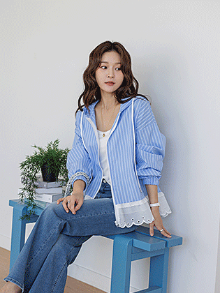 エラアイレットレースジャンパー