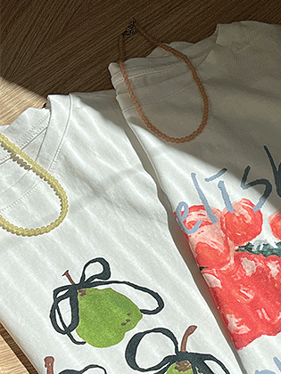 ピュアストーンビーズネックレス