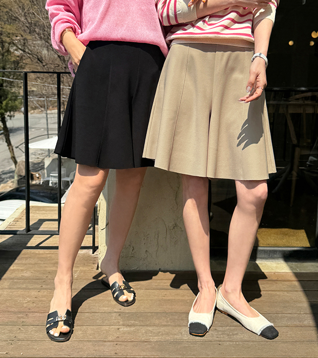 [MADE]チーズフレアショーツ 