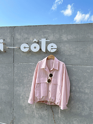 メルティングビッグポケットシャツジャケット