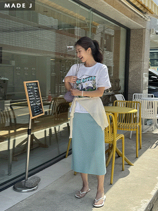 [MADE]チーズHラインスカート