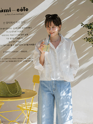 ローゼルリンクルジャケットブラウス