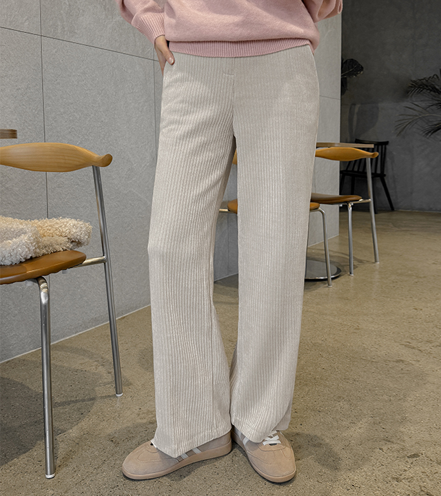 アロベルベットコーデュロイパンツ