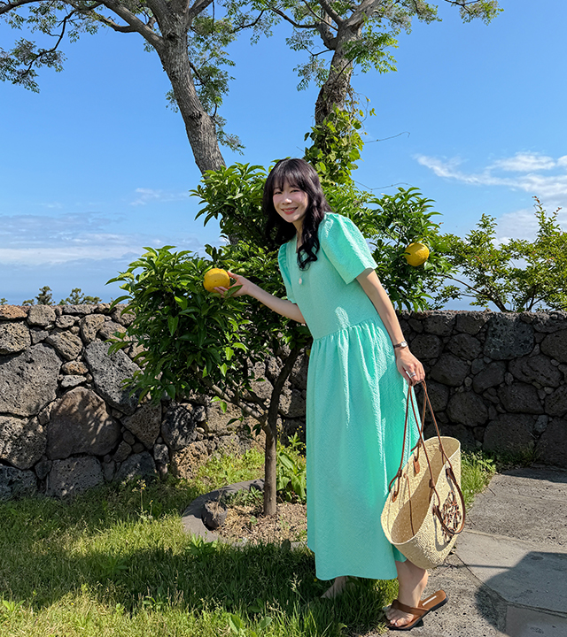 ニースシアサーカーワンピース
