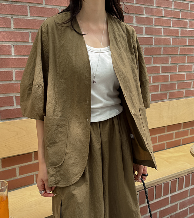 サマーリンバスロックノカラジャケット