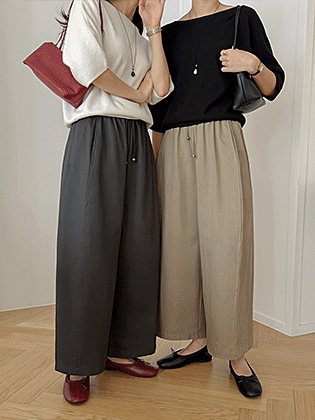 ルオンカーブコットンパンツ