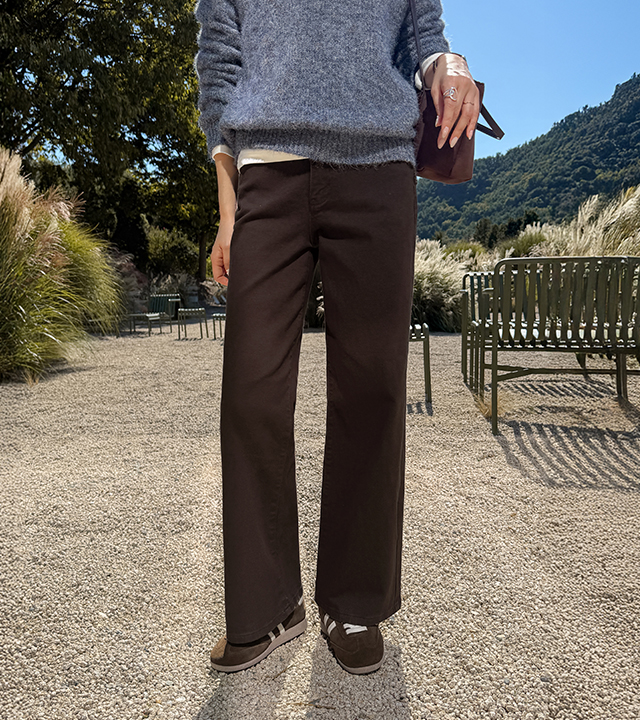 ルベインバンディングコットンパンツ