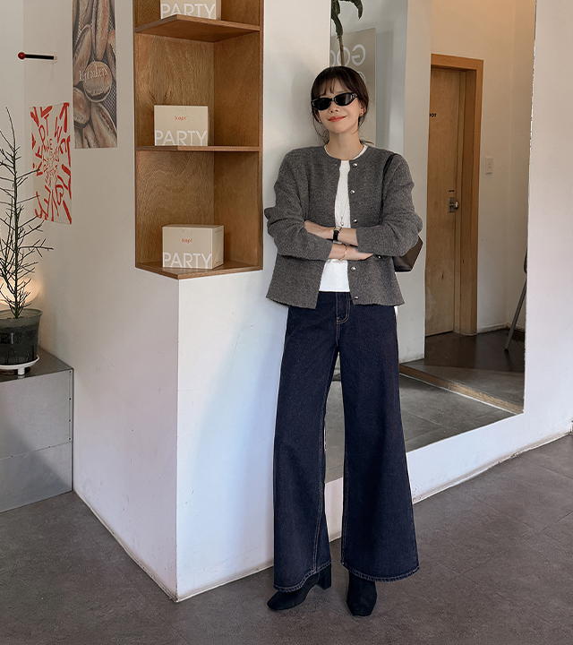 ビートバンディングワイドデニム